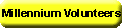 millennium volunteers button
